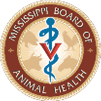 Mississippi Board of Animal Health logo.
