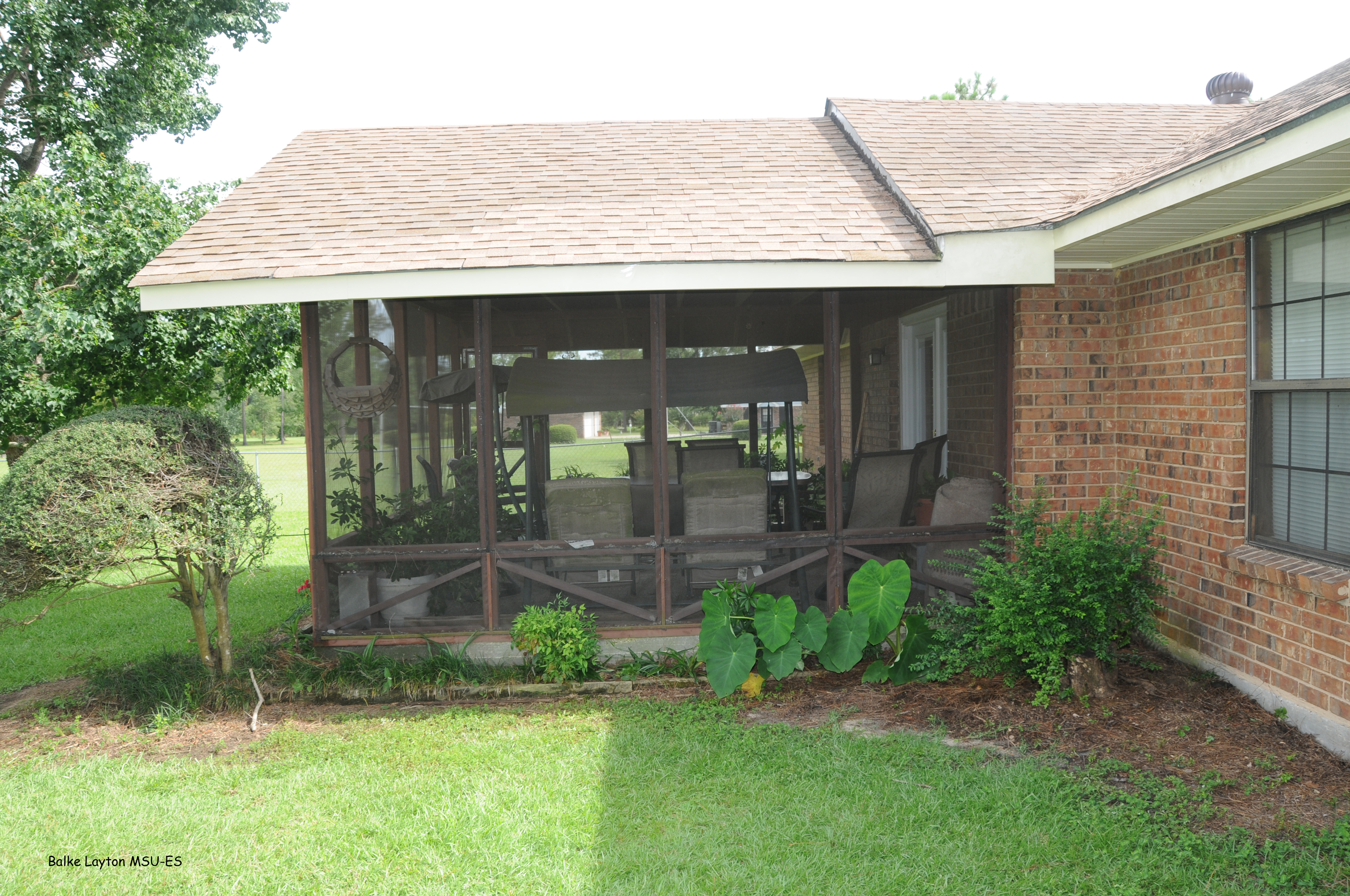 Adding a room, such as this screened-in porch, and not having it properly pretreated is a common cause of termite infestations.