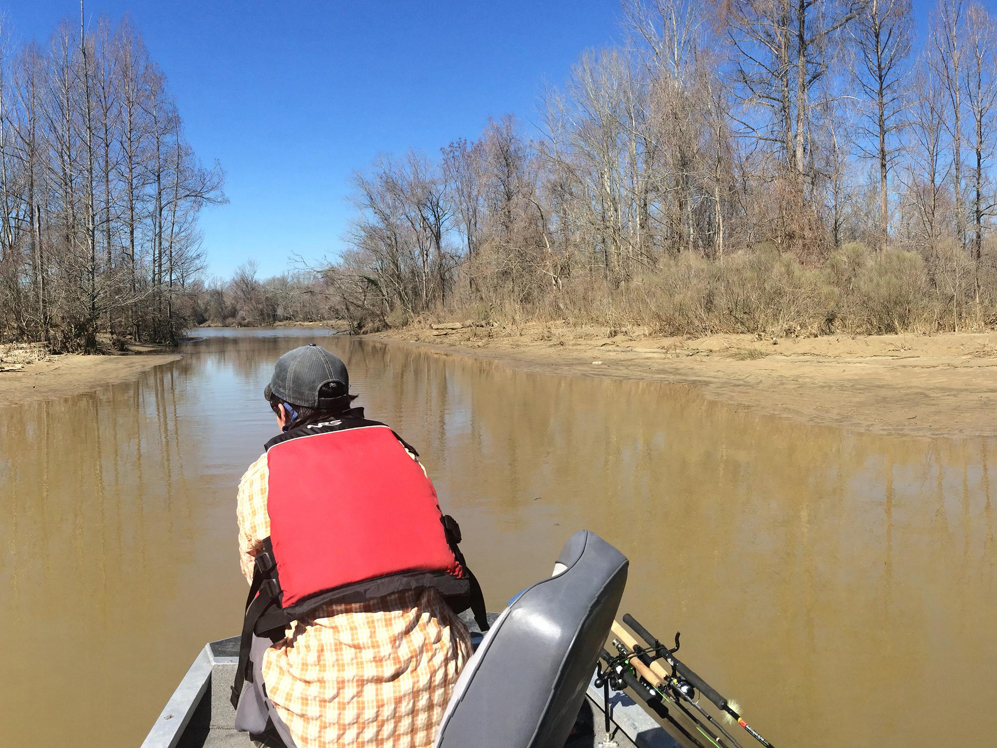 Wearing a life jacket is the single most effective precaution a hunter can take to save his life while on the water. (Photo by MSU Extension Service, File)