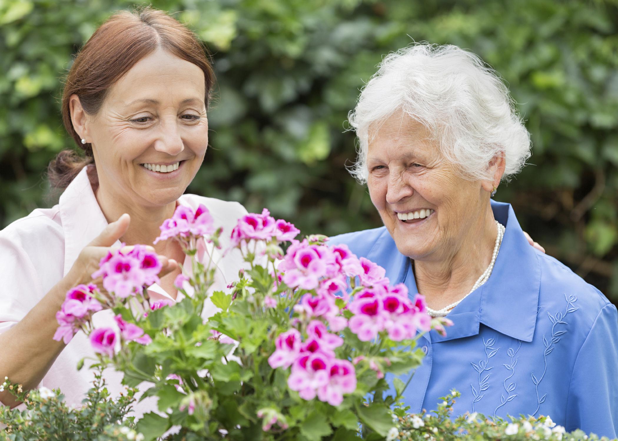 Milder forms of depression in older Americans responds to creative activities such as knitting or gardening as well as by getting more involved in the community through volunteering. (Photo by iStock)