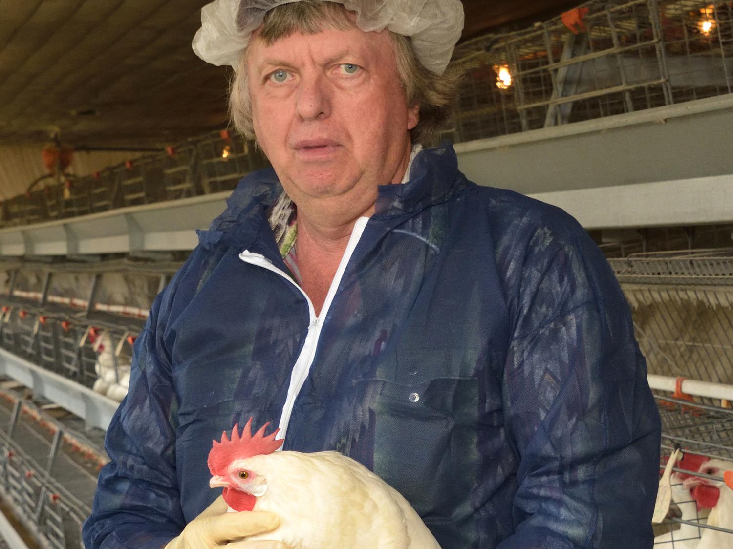 Tom Tabler, poultry science professor with the Mississippi State