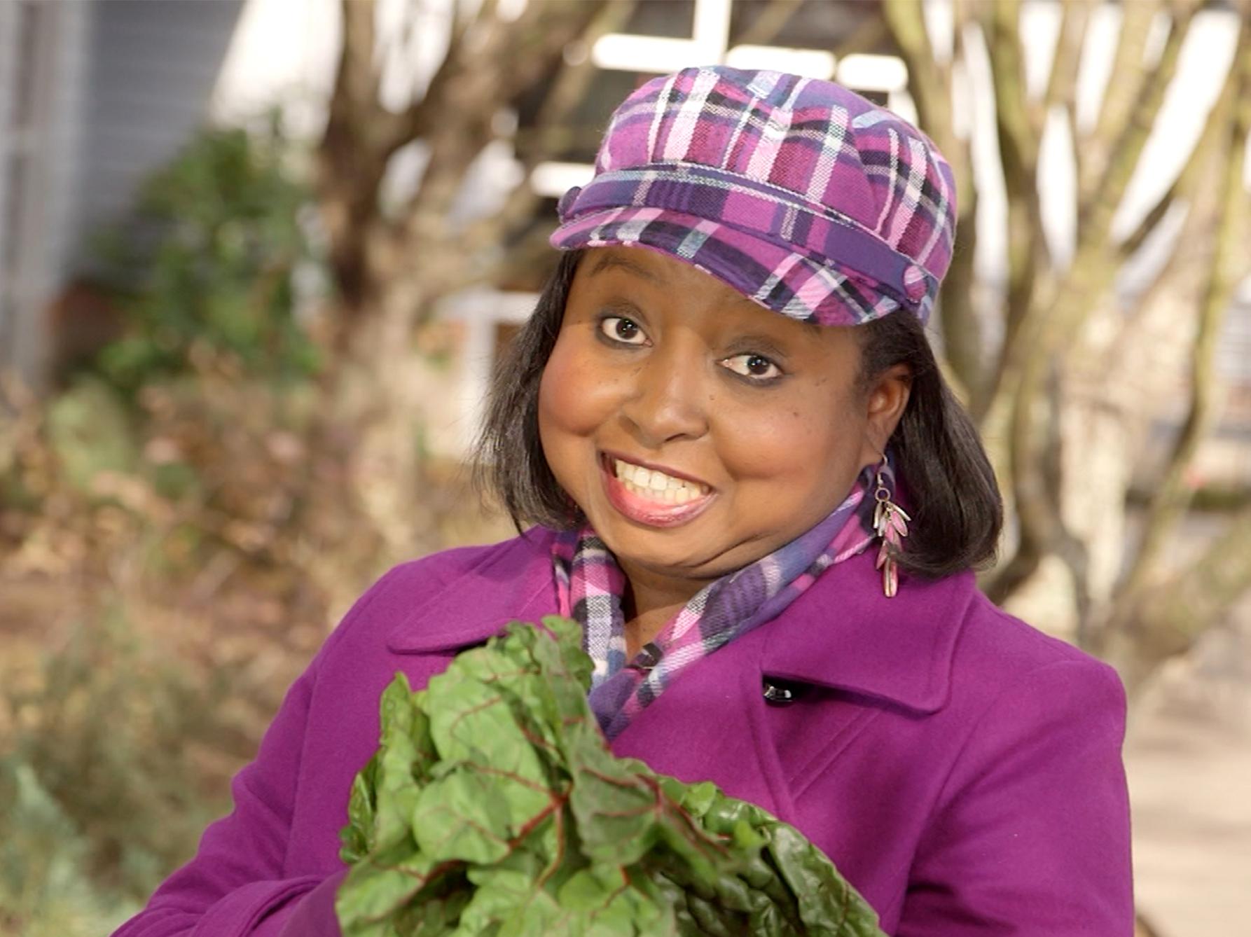 Although Natasha Haynes has never lived or worked on a farm, her professional career has circled around agriculture. She is an Extension agent in Hinds County and host of “The Food Factor,” the weekly video feature produced by the Mississippi State University Extension Service. (Photo by MSU Extension Service/Jonathan Parrish)