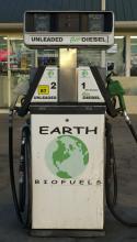 A biodiesel fuel pump.