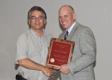 Dr. Ramon Arancibia and Dr. George Hopper
