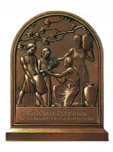 The Borlaug Medallion was awarded to the Association of Public and Land-grant Universities during a celebration of the 150th anniversary of the Morrill Act, held in Washington, D.C. (Submitted Photo)