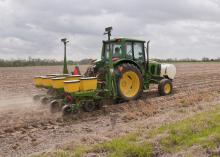 Poor weather conditions often stretch out Mississippi's row crop planting season as overly wet or cool fields keep planters in the barn. (File Photo by MSU Ag Communications/Scott Corey)
