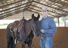Mississippi State University Extension Service equine specialist Clay Cavinder will assist in the Horse Management: 101 classes from April 11 to May 16 at the Lee County Agri-Center in Verona. (File photo by MSU Extension Service/Kat Lawrence)