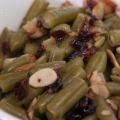 Green Bean, Cranberry and Nut Salad in a bowl