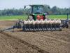 A Mississippi State University farm worker is planting foundation seed of the Bowman rice variety in this field at the North Mississippi Research and Extension Center at Verona in 2009. Local seed companies and growers depend each year on MSU and the Mississippi Foundation Seed Stocks to provide quality foundation seed of improved varieties. (Photo by /Mississippi Foundation Seed Stocks/ Randy Vaughan) 