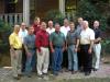 Agricultural administrators from Louisiana State University, Mississippi State University and the University of Arkansas met in Vicksburg to plan cooperative programs in support of agricultural enterprises. In attendance were, front row (left to right) Paul Coreil, LSU AgCenter, Cooperative Extension Service; Wes Burger, MSU Agricultural and Forestry Experiment Station; Nathan McKinney, University of Arkansas; Dwight Landreneau, LSU AgCenter, Cooperative Extension Service; John Russin; LSU AgCenter, Louisia