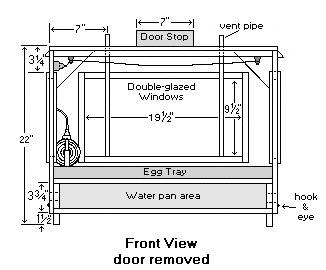 Front view-door removed