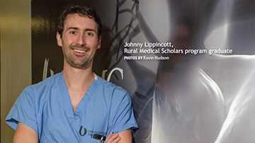 Image of Johnny Lippincott, Rural Medical Scholars program graduate.