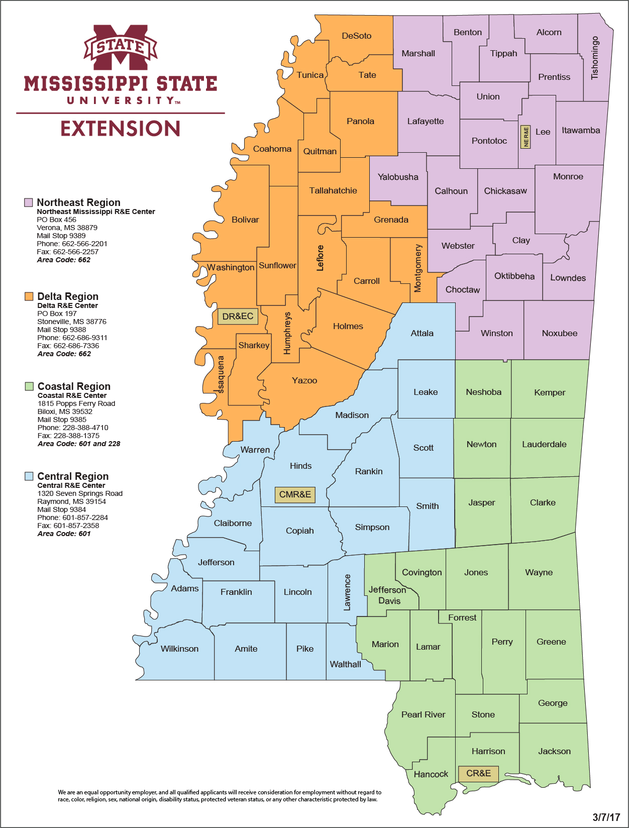 County Extension Offices | Mississippi State University ...