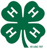 The 4-H logo.