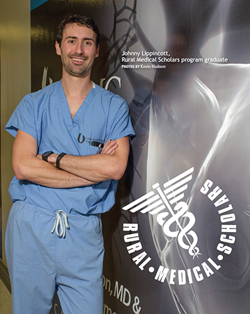 An image of Johnny Lippincott, Rural Medical Scholars program graduate.