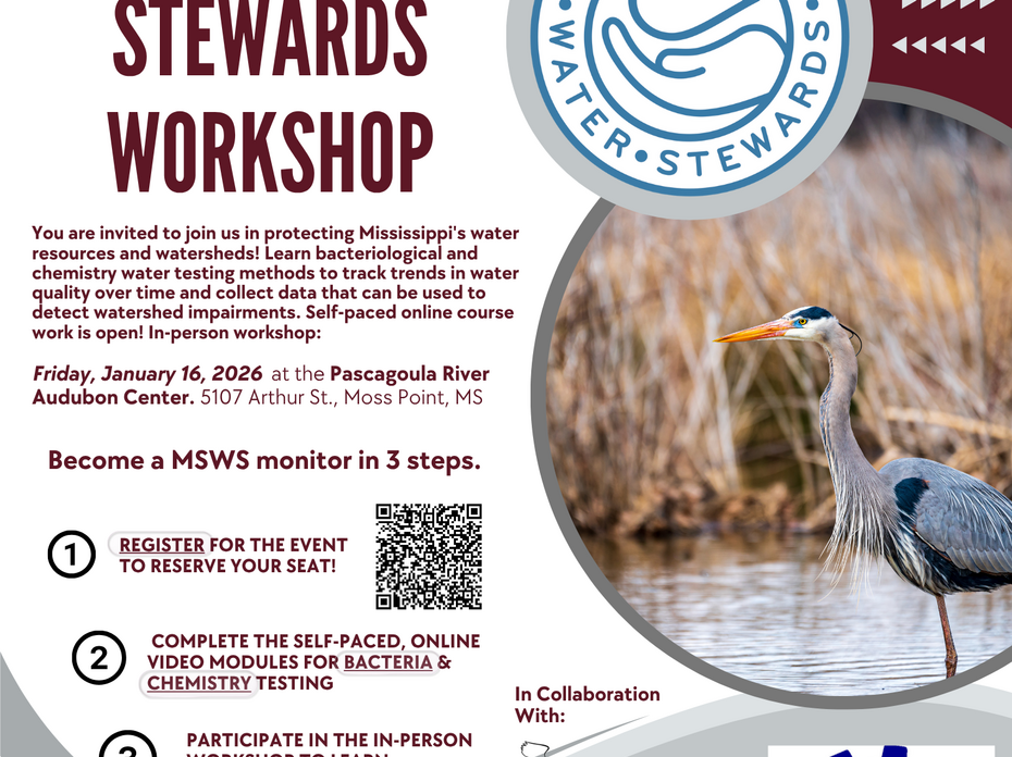 The image shows an event flyer with registration details.