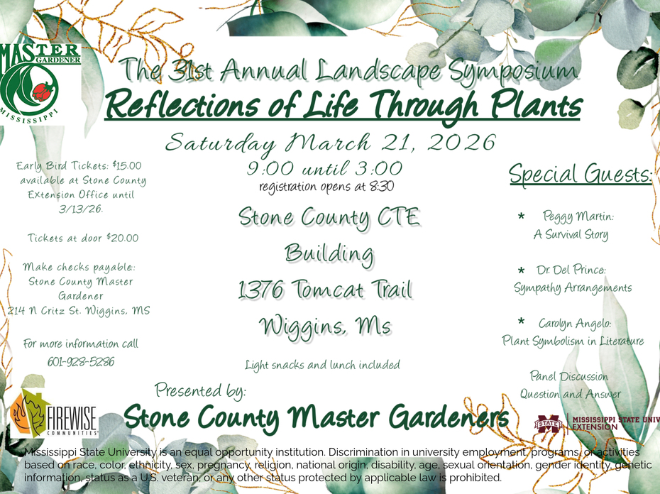 #1st Annual Landscape Symposium