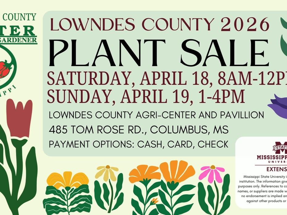 Lowndes County Master Gardener Plant Sale