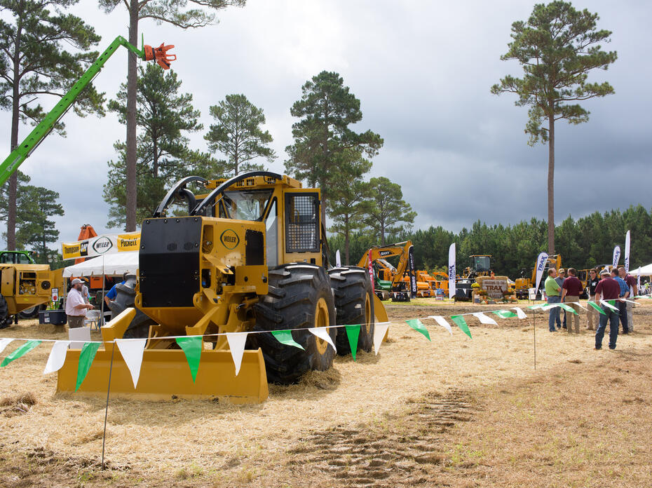A front end loader.