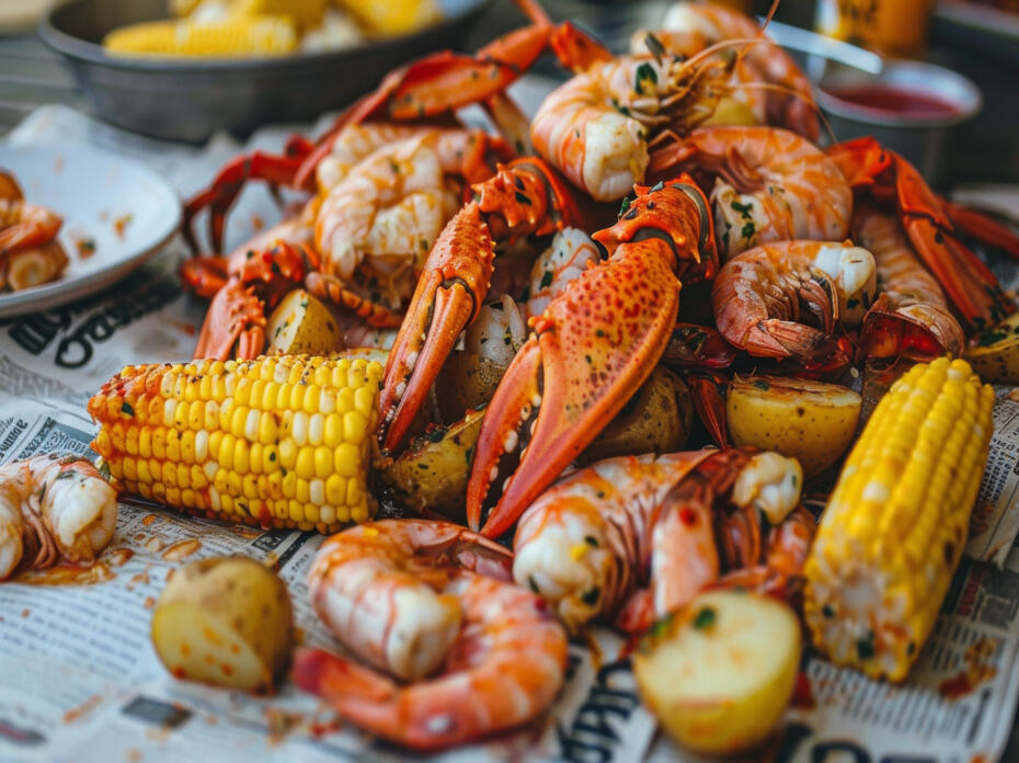 Seafood boil.