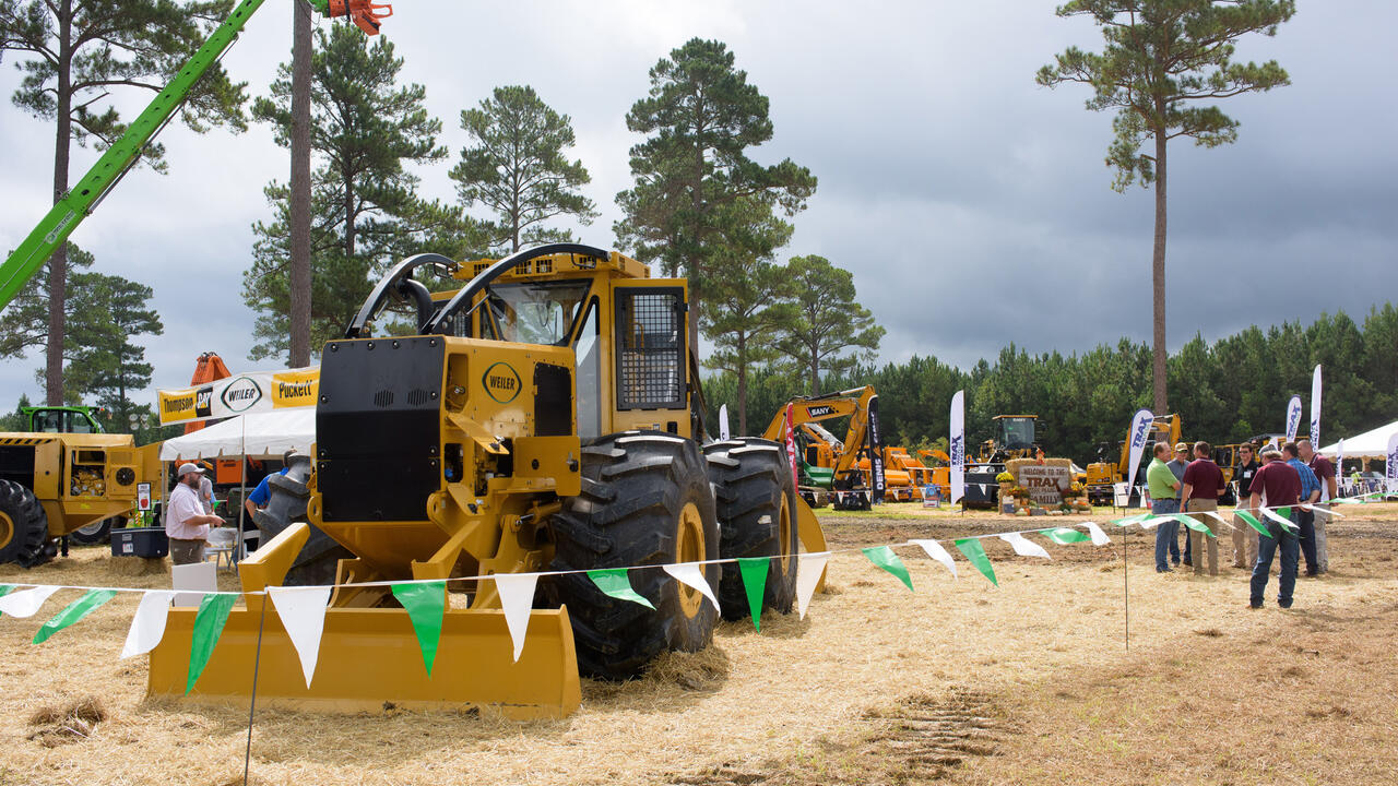 A front end loader.