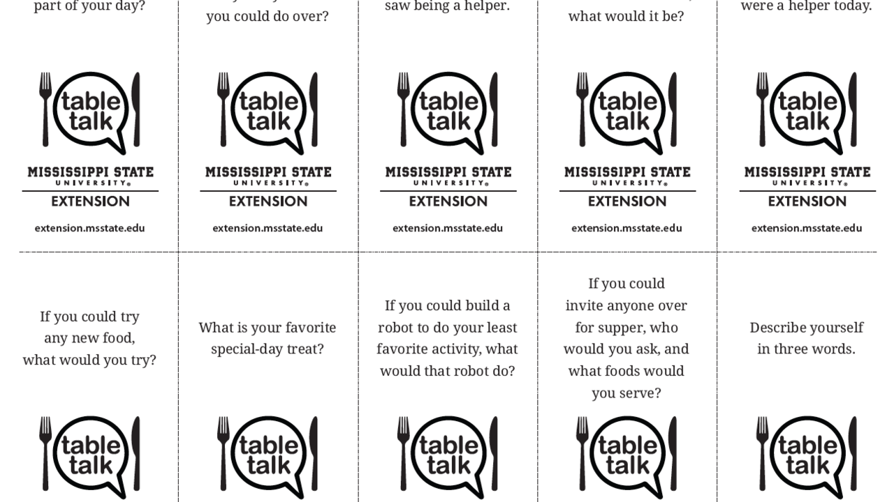 Conversation cards. Complete description in link.