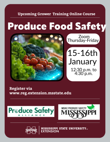 Upcoming Grower Training Online Course Graphic