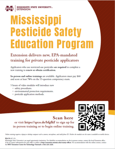 Mississippi Pesticide Safety Education Program Details 