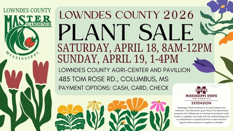 Lowndes County Master Gardener Plant Sale