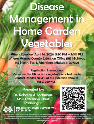 Disease Management in Home Garden Veggies