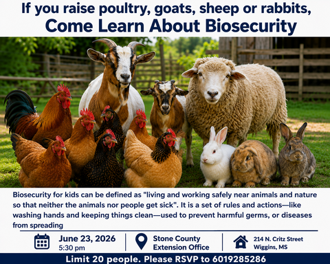 Come Learn About Biosecurity