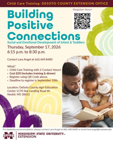 Childcare Training DeSoto County Building Positive Connections