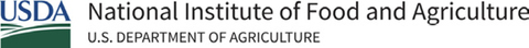 Logo. United States Department of Agriculture National Institute of Food and Agriculture.