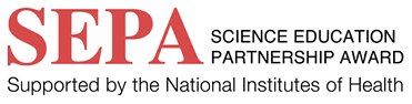 Logo. Science Education Partnership Award. Suported by the National Institutes of Health. 