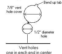 Vent opening