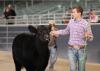 Jones County 4-H member Rustin Anderson, 17, exhibits his grand champion Brangus heifer on Oct. 22, 2016 at the State Fair in Jackson, Mississippi. (Submitted photo by Brianna Stroud)